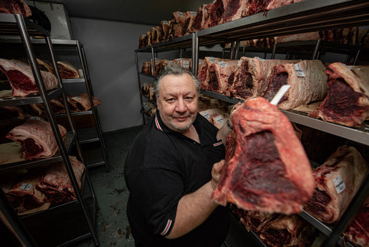 Dry-Aged Beef is the art of patience