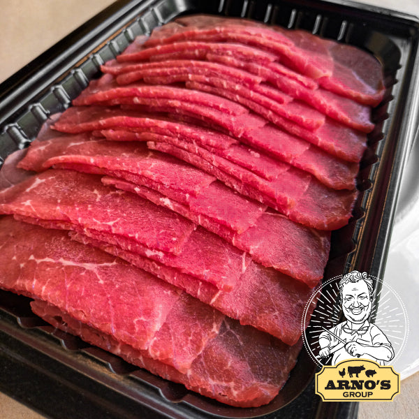 Shabu | Sliced Beef Butcher Cut +/- 100 g.