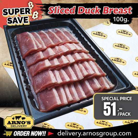 Shabu | Sliced Duck Breast +/- 100g.