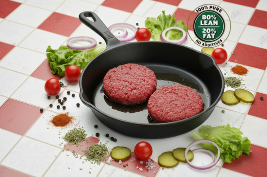 Fresh Beef Burger (Fat 20%) | 150 g. X 2 pcs/pack